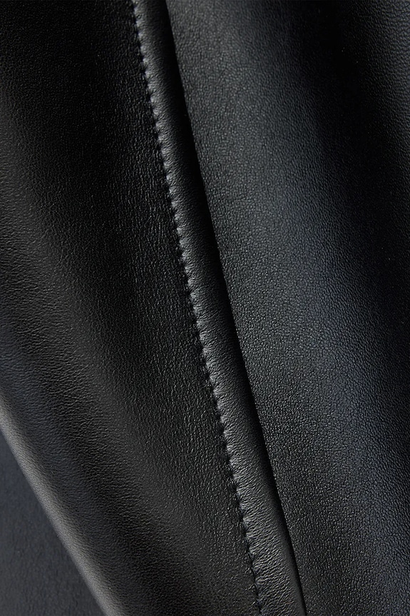 AllSaints bőr táska ASHA W400XC fekete