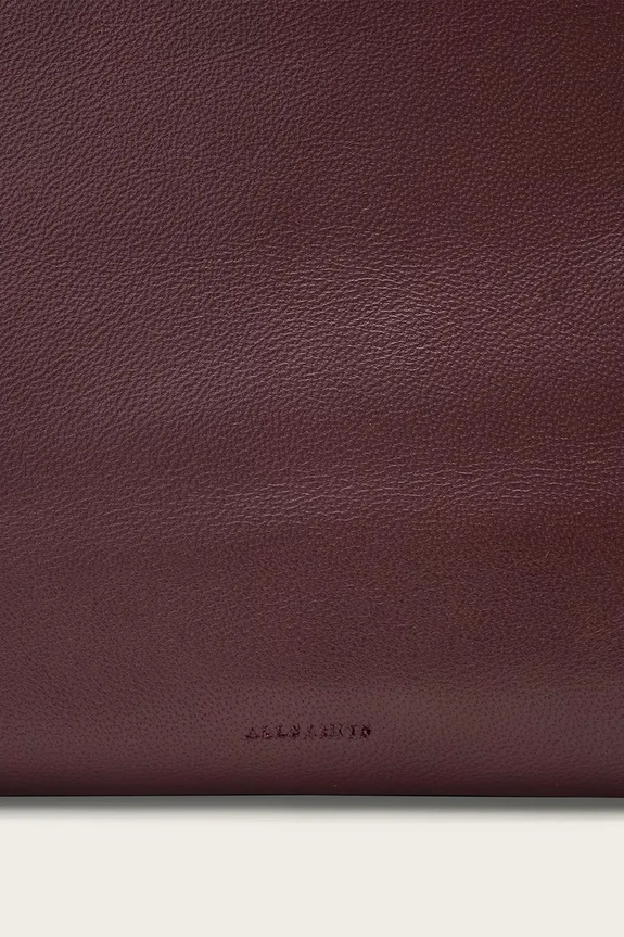 Шкіряна сумка AllSaints BETTINA W647XD червоний