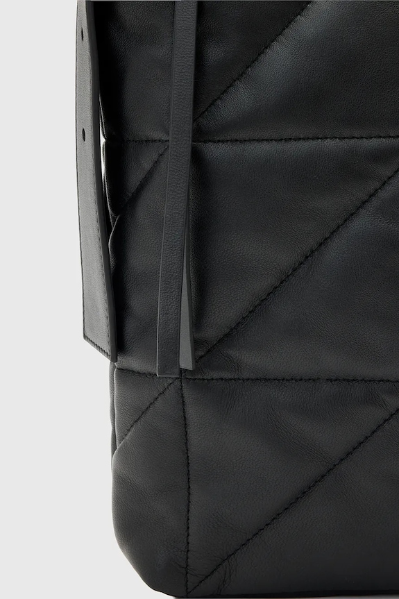 Шкіряна сумочка AllSaints EDBURY W345XD чорний
