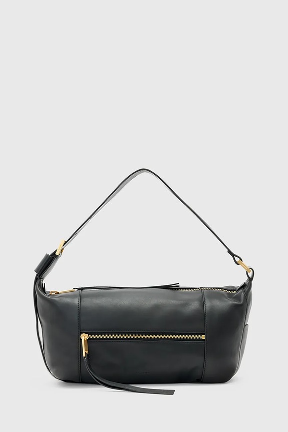 Кожаная сумочка AllSaints VEGA кожа чёрный W195XD