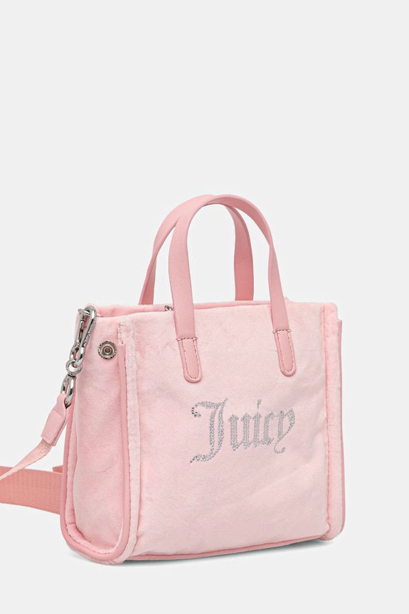 Juicy Couture kézitáska Iris Velvet BIJIR8945WZC rózsaszín AW25