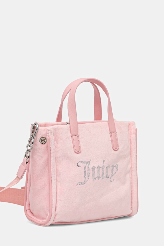 Juicy Couture kézitáska Iris Velvet BIJIR8945WZC rózsaszín AW25