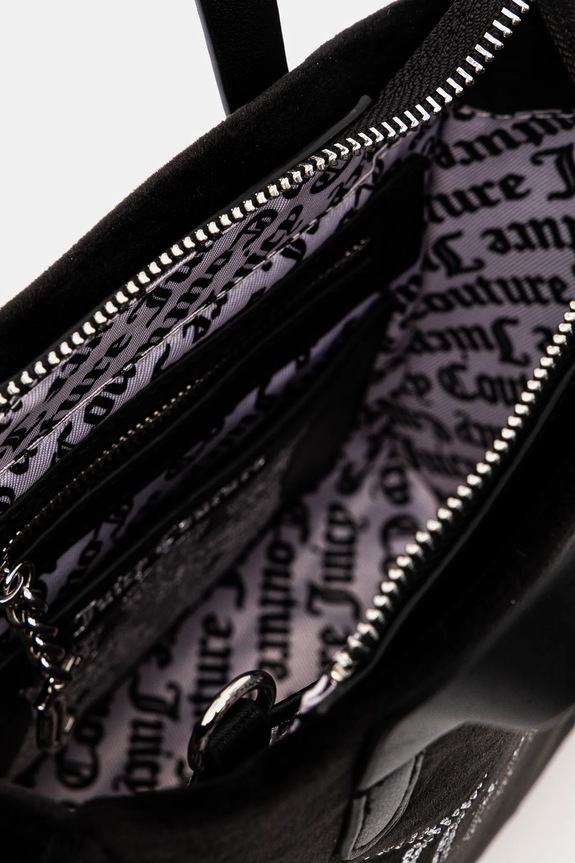 Kabelka Juicy Couture Iris Velvet čierna BIJIR8945WZC
