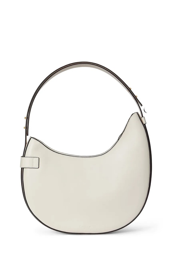 Accesorii Lauren Ralph Lauren poșetă de piele 431980156 bej