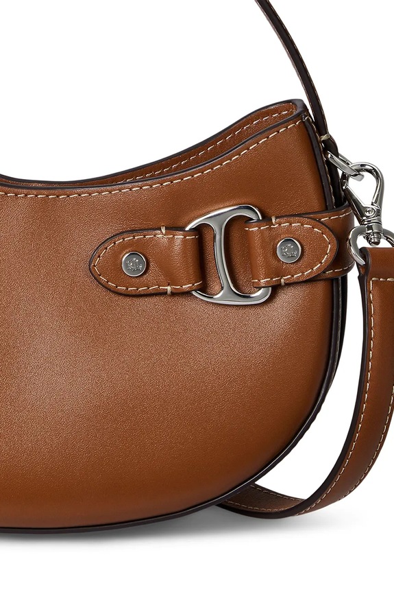 Lauren Ralph Lauren poșetă de piele 431980159 maro
