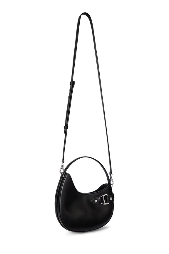 Kožená kabelka Lauren Ralph Lauren 431980159 černá SS26