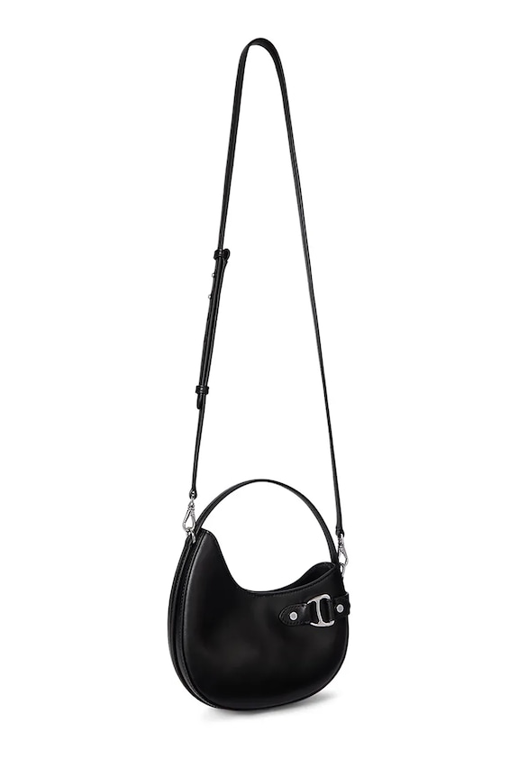 Kožená kabelka Lauren Ralph Lauren 431980159 černá SS26