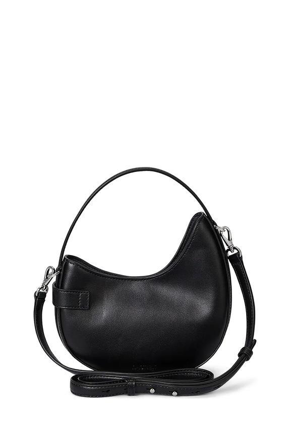 Doplňky Kožená kabelka Lauren Ralph Lauren 431980159 černá
