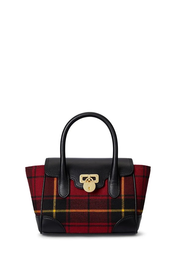 Torbica Lauren Ralph Lauren Tekstil črna 431980167