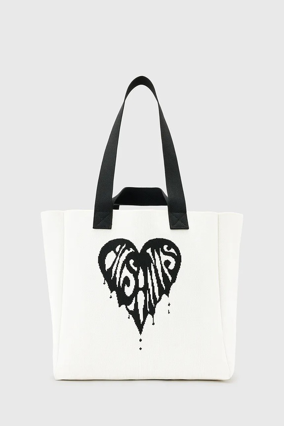 AllSaints torebka IZZY wzorzyste biały W297XD