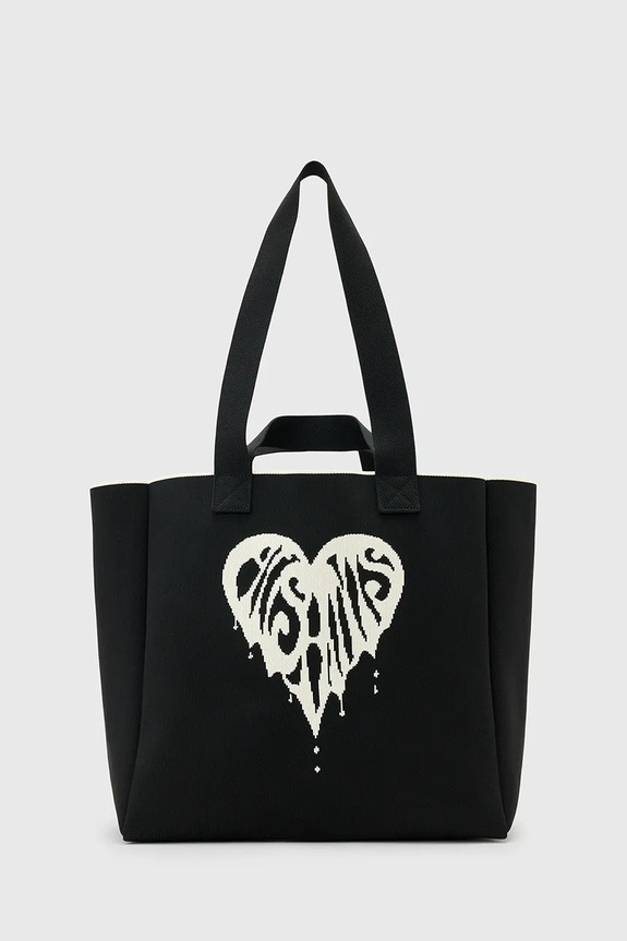 AllSaints torebka IZZY wzorzyste czarny W297XD