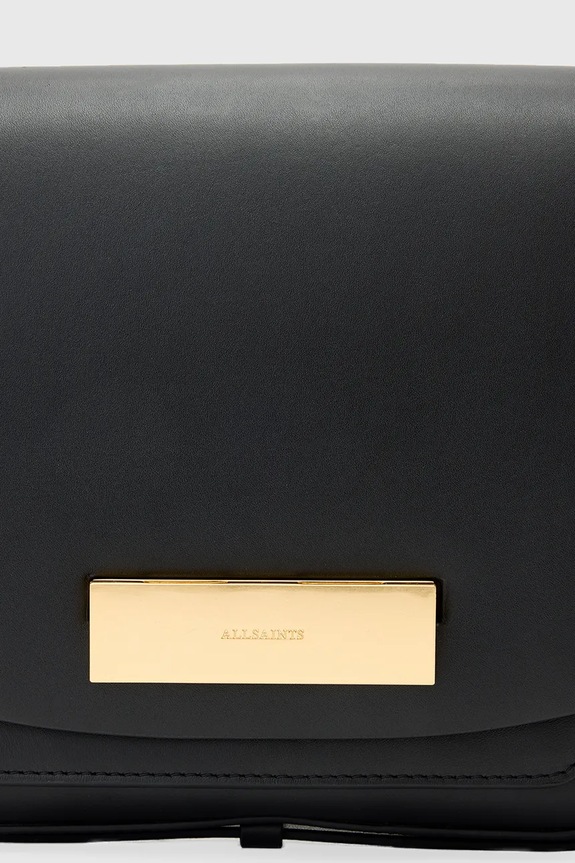 AllSaints borsa a mano in pelle ETTA nero W295XD