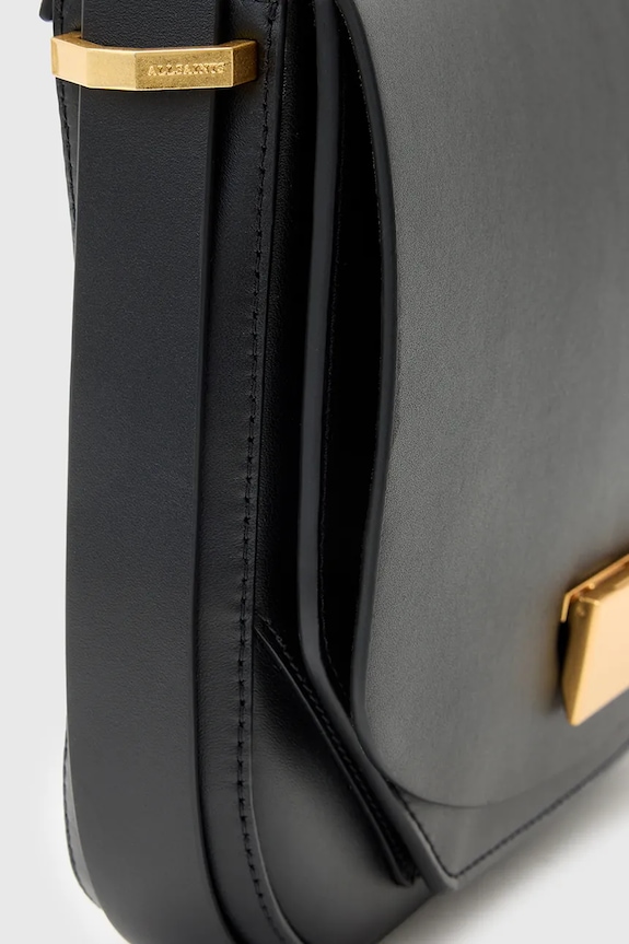 AllSaints borsa a mano in pelle ETTA W295XD nero