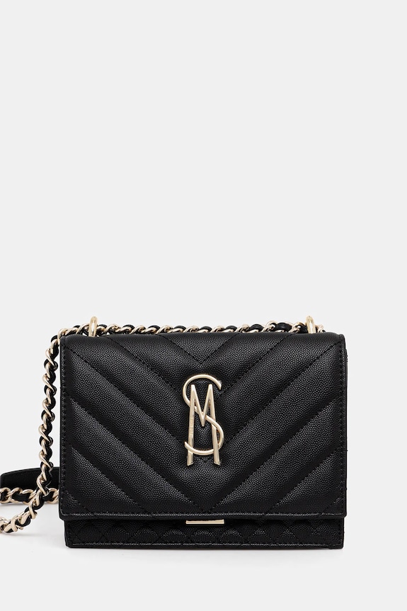 Kabelka Steve Madden Bamara-2 imitácia kože čierna SM13001840