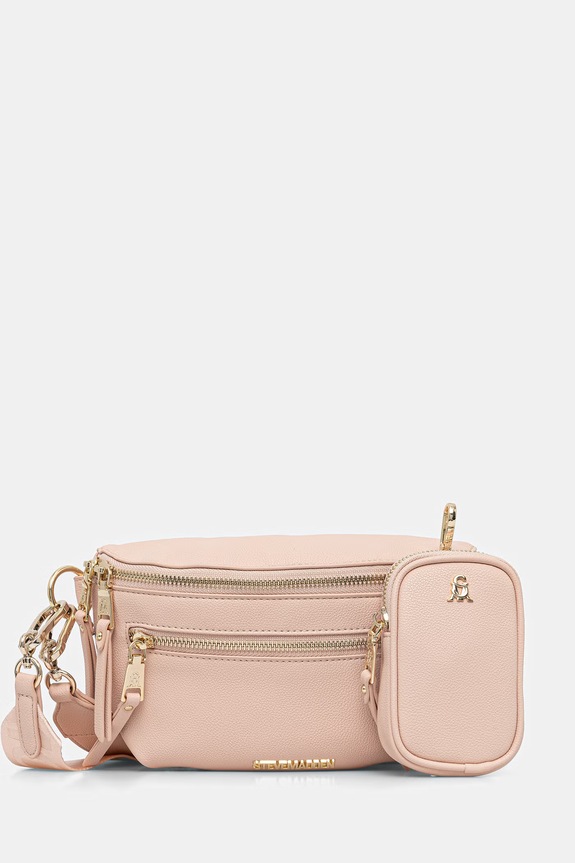 Τσάντα Steve Madden Bclarke2 υφασμάτινο ροζ SM13001831