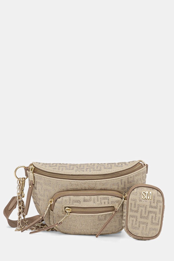 Steve Madden torebka Bmaximas tekstylny beżowy SM13001420