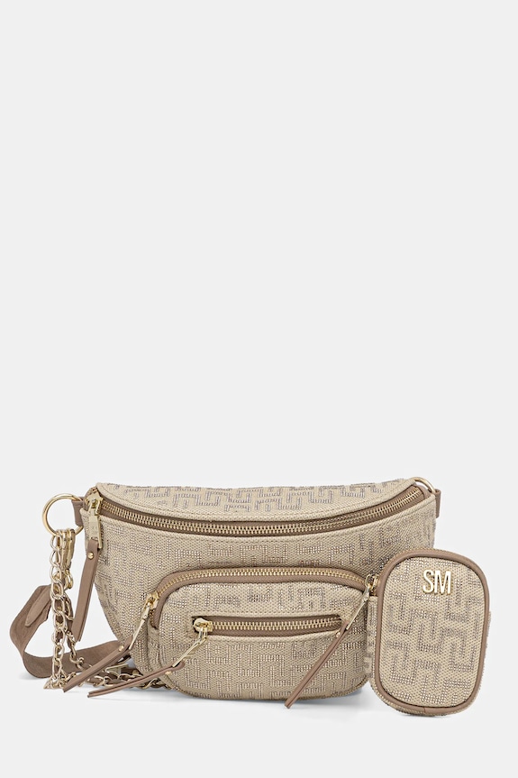 Steve Madden torebka Bmaximas tekstylny beżowy SM13001420