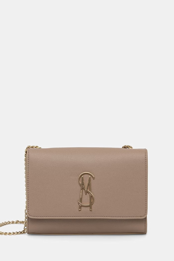 Steve Madden borítéktáska női műbőr Bramone bézs SM13001312