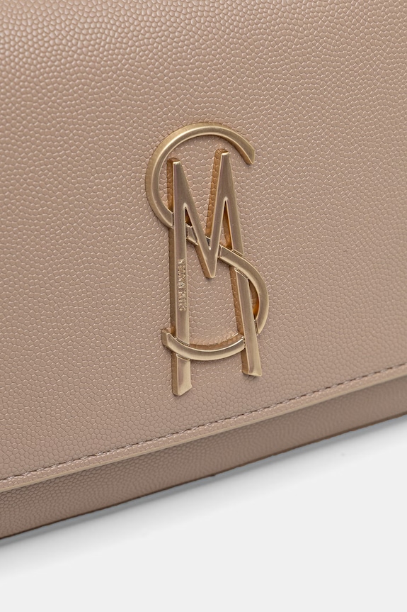 Steve Madden borítéktáska női műbőr Bramone bézs SM13001312