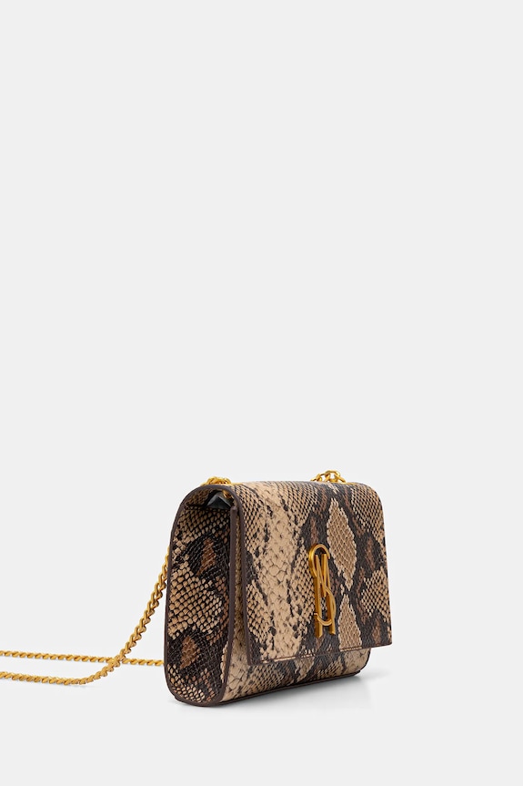 Steve Madden Clutch Γυναικεία από απομίμηση δέρματος Bramone SM13001312 καφέ AA00