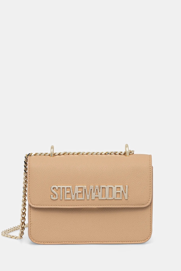 Kabelka Steve Madden Bstakes-2 imitácia kože béžová SM13001826