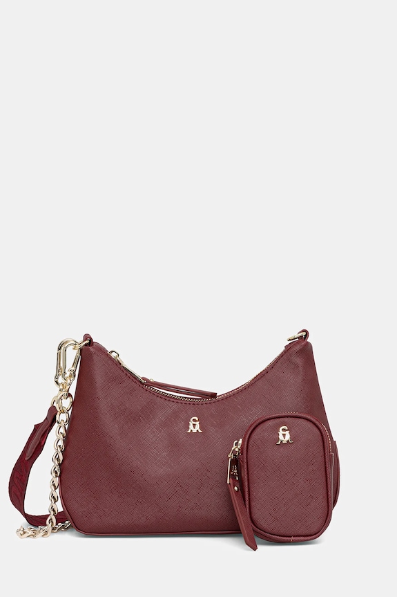 Steve Madden torebka Bsin imitacja skóry licowej czerwony SM13001827