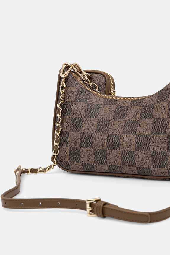 Αξεσουάρ Τσάντα Steve Madden Bvital-7 SM13001792 καφέ