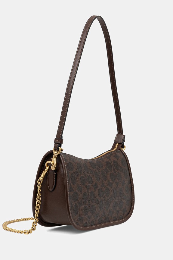 Τσάντα Coach Waverly CCC38 καφέ AW25