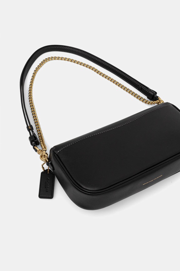 Dodaci Kožna torba Coach Brook Flap Chain Bag CAN90 crna
