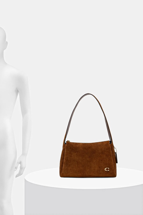 Τσάντα σουέτ Coach Lola CDD06