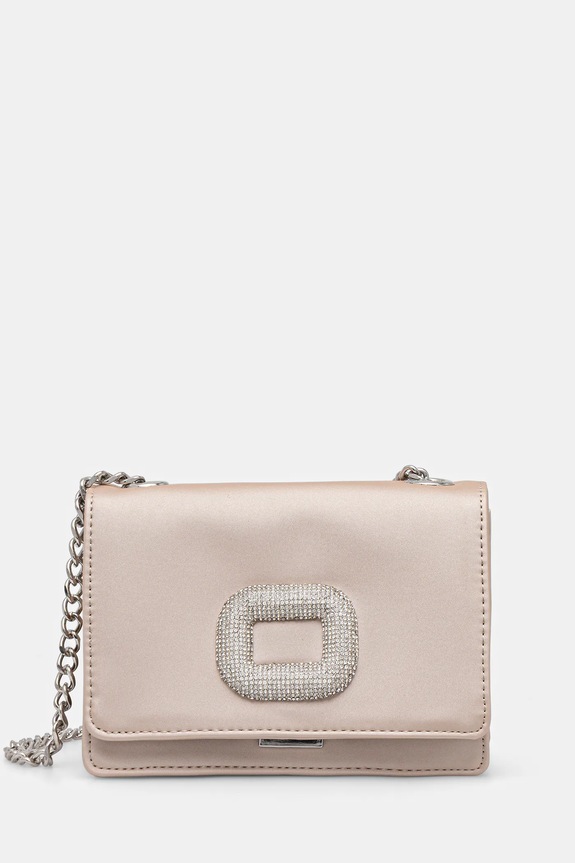 Kabelka Steve Madden Bflonne imitácia kože béžová SM13001761