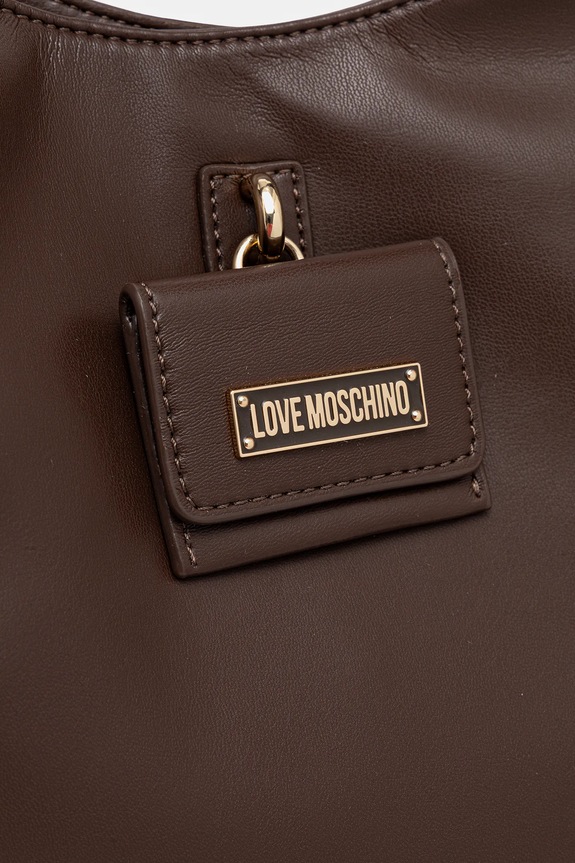 Accesorii Love Moschino geantă JC4393PP0NKN0313 maro