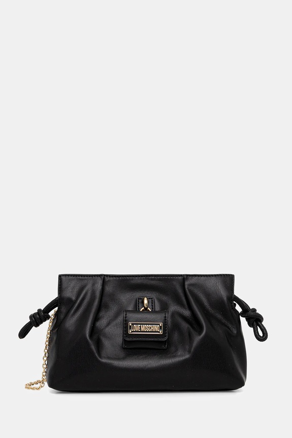 Сумочка Love Moschino не вмещает А4 чёрный JC4363PP0NKN0000