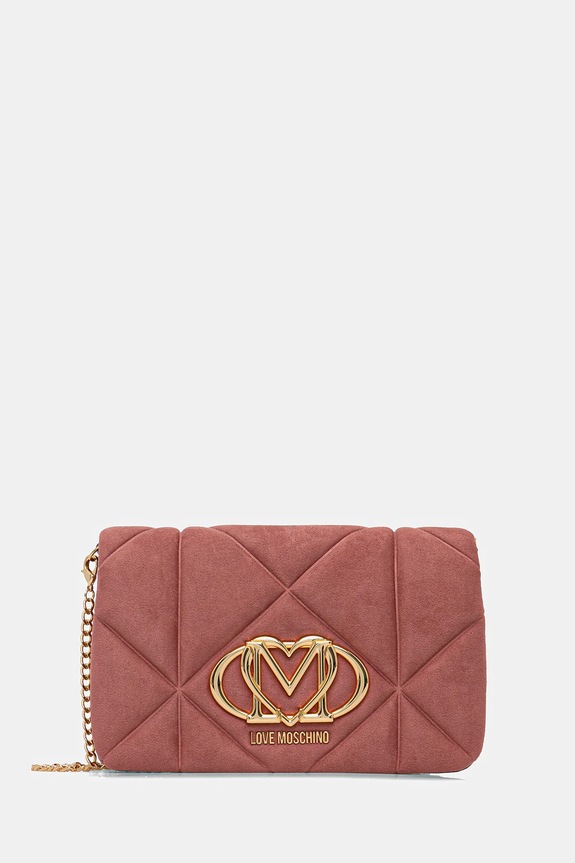 Τσάντα Love Moschino υφασμάτινο πορτοκαλί JC4043PP0NKE0611