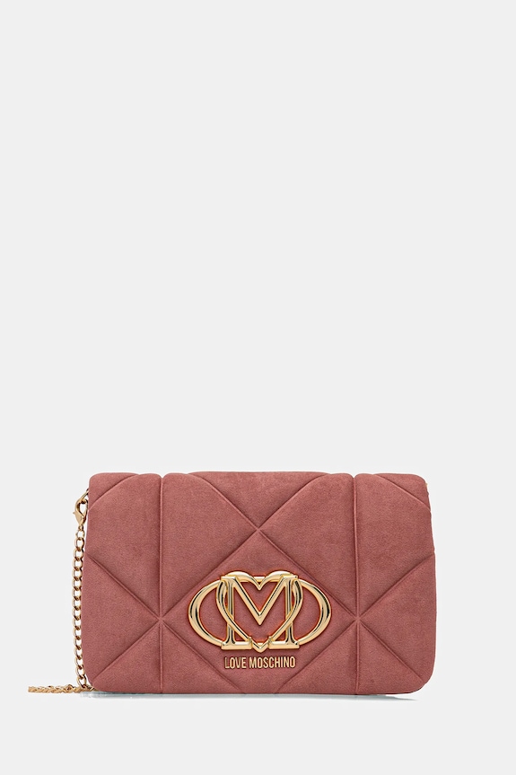 Τσάντα Love Moschino υφασμάτινο πορτοκαλί JC4043PP0NKE0611