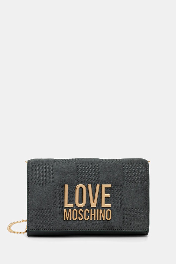 Torba Love Moschino natpis zelena JC4127PP0NKB185A