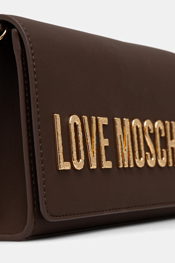 Τσάντα Love Moschino καφέ JC4121PP0NKD031A