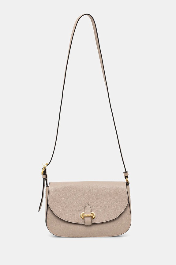 Pollini poșetă de piele uni bej PC4404PP0NQC0