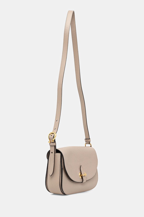 Pollini poșetă de piele PC4404PP0NQC0 bej AW25