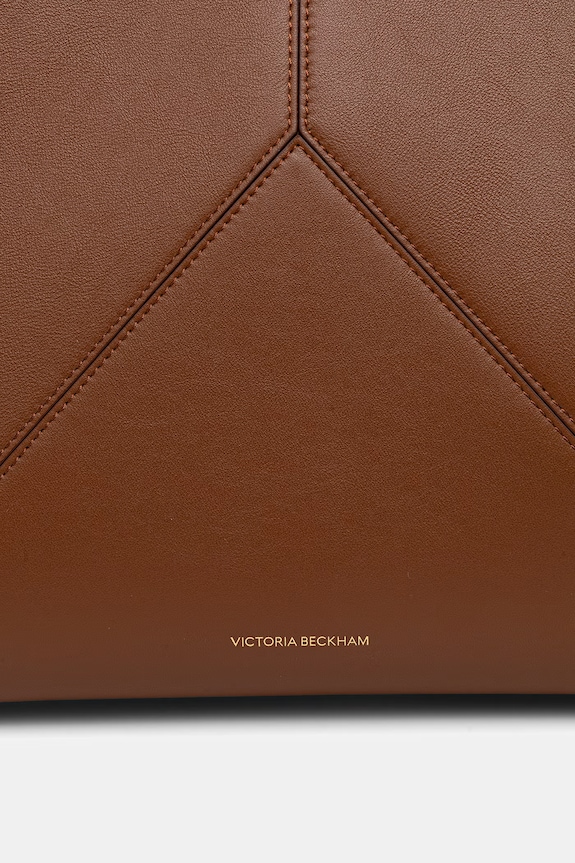 Victoria Beckham kabelka typu shopper dámska kožená hnedá B325AAC006915A
