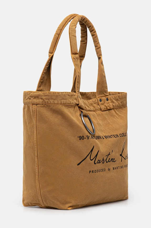 Martine Rose torebka Bondage Tote Bag 1207WP22718 brązowy AW25