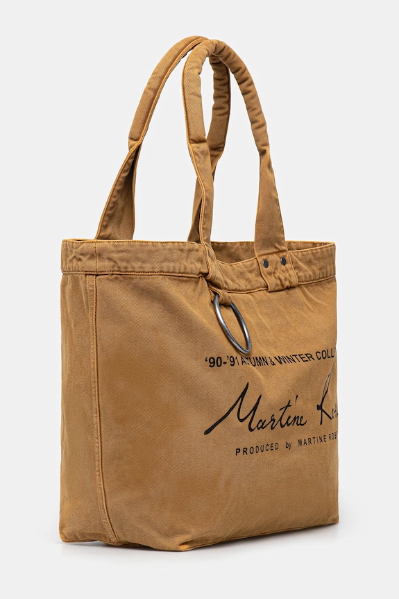 Martine Rose torebka Bondage Tote Bag 1207WP22718 brązowy AW25