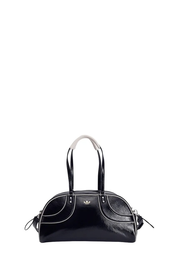 adidas Originals leather handbag x Wales Bonner Bwl Bag L KE1058 black AW25