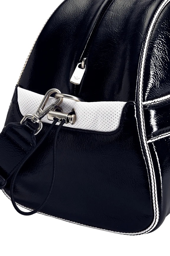 adidas Originals leather handbag x Wales Bonner Bwl Bag L KE1058 black