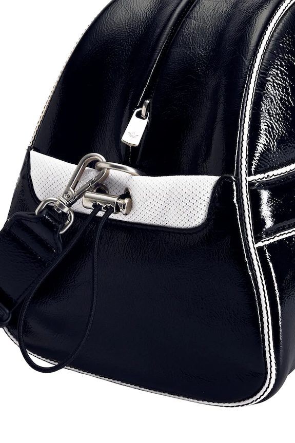 adidas Originals leather handbag x Wales Bonner Bwl Bag L KE1058 black