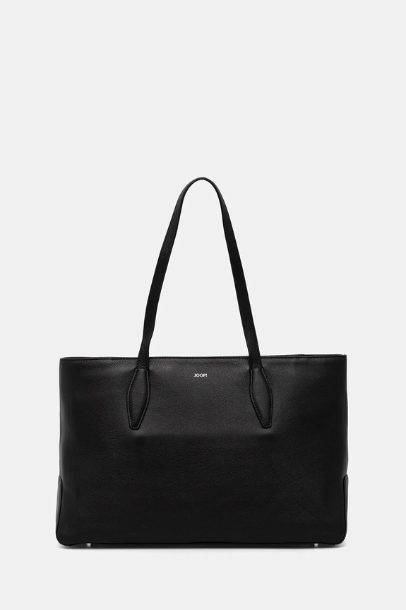 Kožna torba Joop! Sofisticato Iisadora bez uzorka crna 4140007840