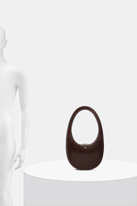 Kožená kabelka Coperni Swipe COPBA01F6064