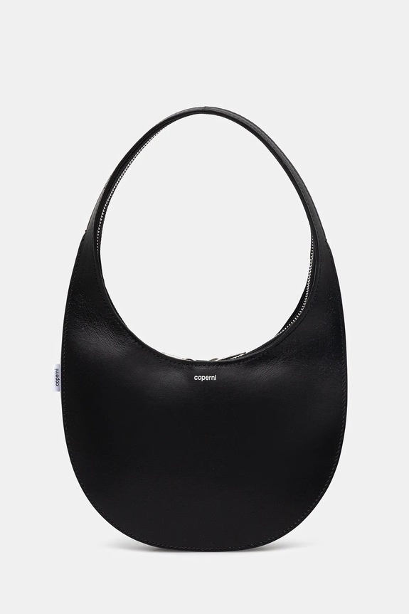 Coperni torebka skórzana Soft Swipe skóra licowa czarny COPBA108F6066