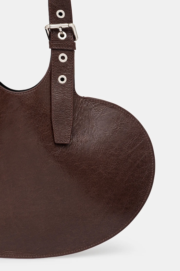 Accessories Coperni leather handbag Belt Heart Tote COPBA112F6064 brown