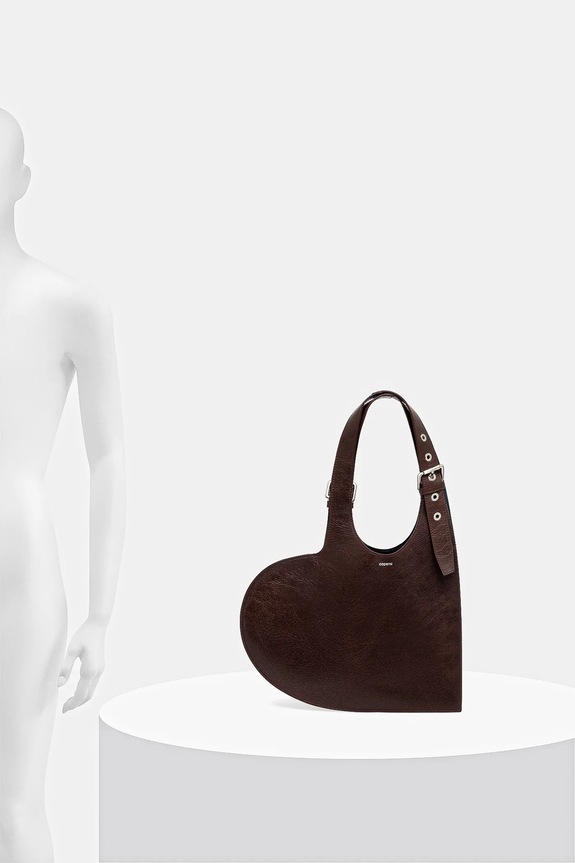 Coperni leather handbag Belt Heart Tote COPBA112F6064